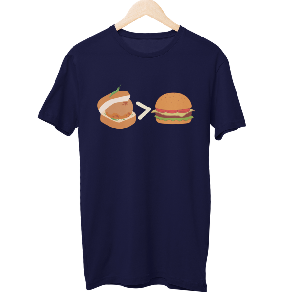 Vadapav Burger Unisex Regular T-Shirt